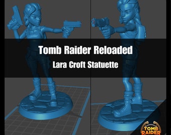 Tomb Raider - Modelo Lara Croft - Archivo de impresión 3D - Coleccionable para juegos