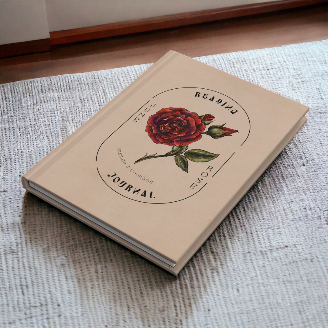 Personalized Birth Month Flower Journal, Hardcover Custom Name Notebook ...