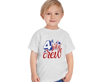 7月4日Tシャツ - クルー