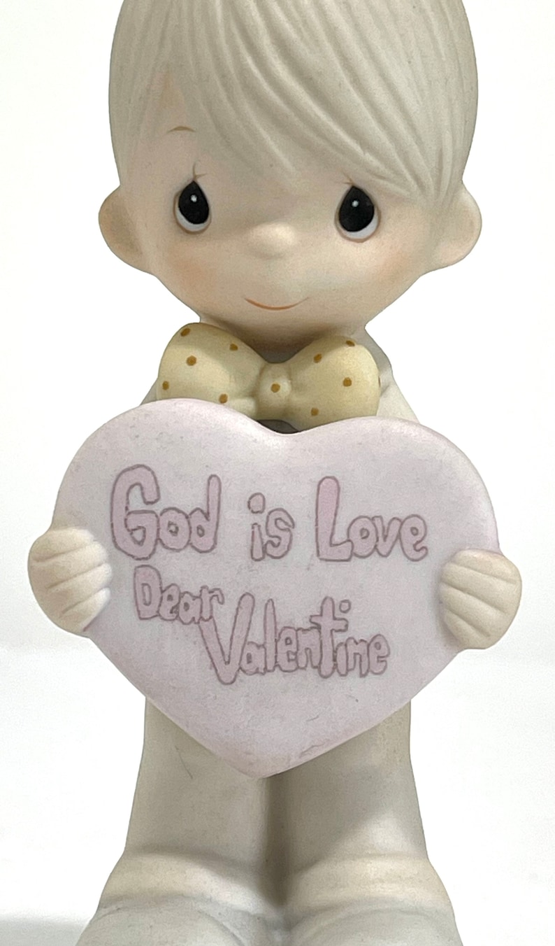 Vintage Precious Moments god is Love Dear Valentine 1981/e7153 ...