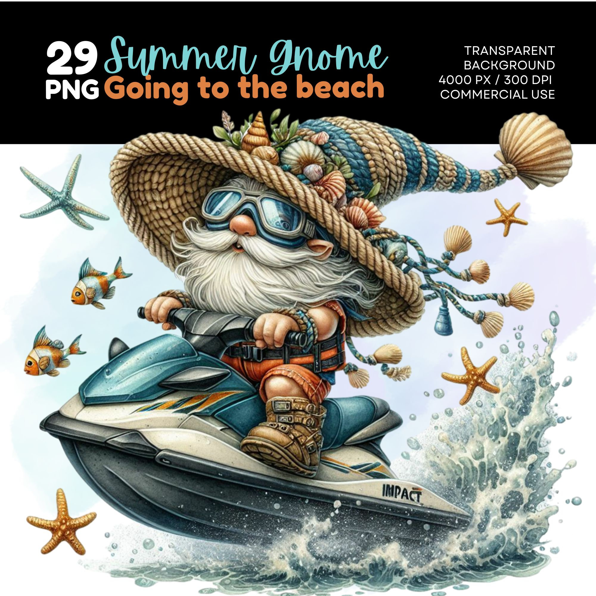 Summer Gnomee Beach Clipart Bundle, Going to the beach, gnomee summerpng, loverly gnome summer clipart, Beach Gnomee, Summer gnomee clipart