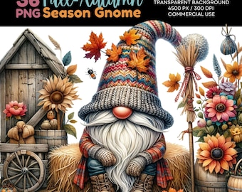 fall-fall gnome clipart, autumnclipart gnome, autumn gnome artful png, artful fall bundle gnomee png, 36 fall-fall gnome PNG Bundle, gnomee