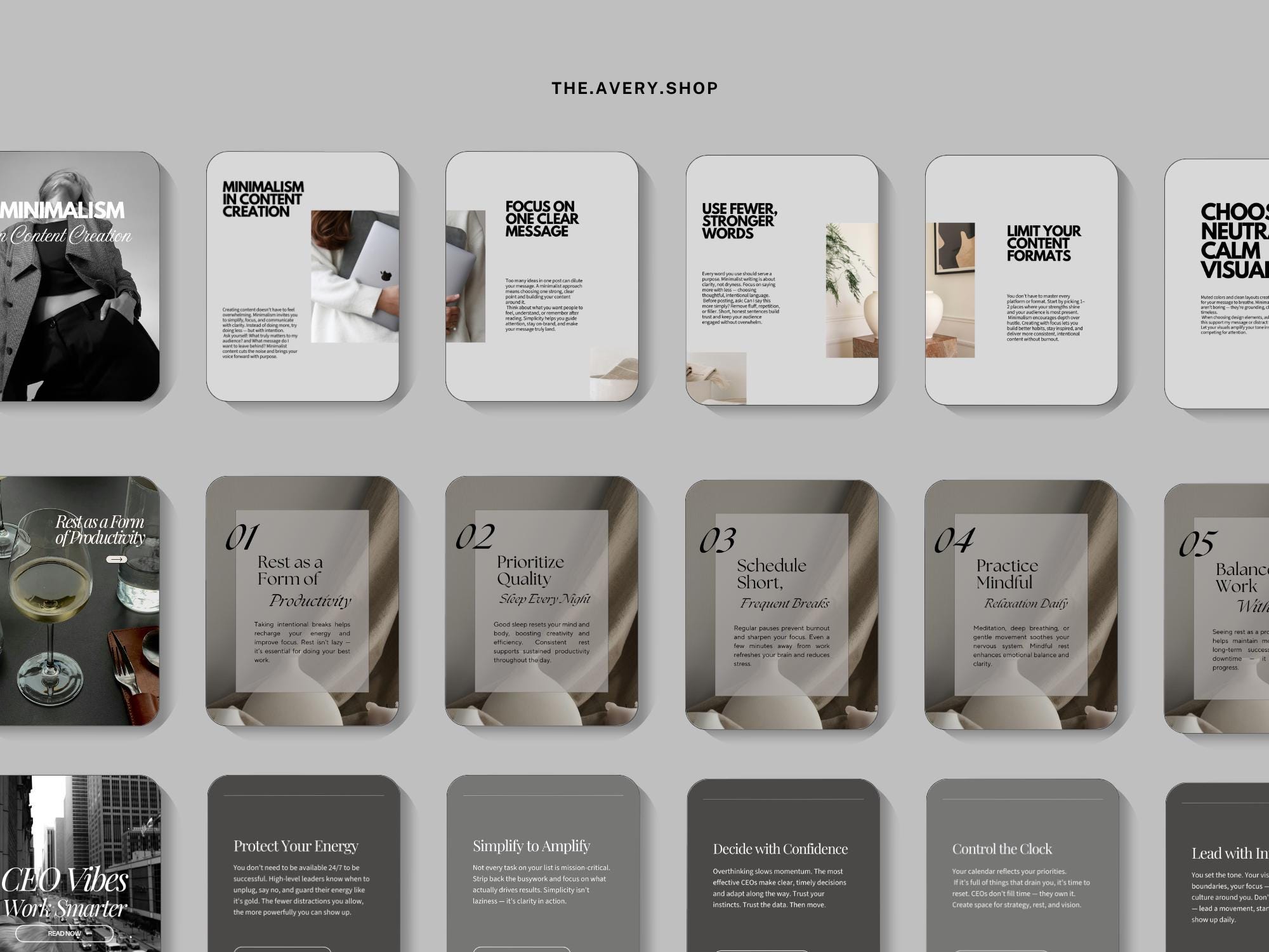 Modern Carousel Templates, Seamless Canva Carousels, Instagram Post ...