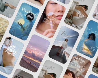 Modelli per Instagram Reels spirituali per guaritori (Canva)