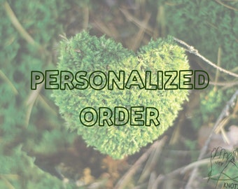Personalized order | Contact the owner for your desired ideas