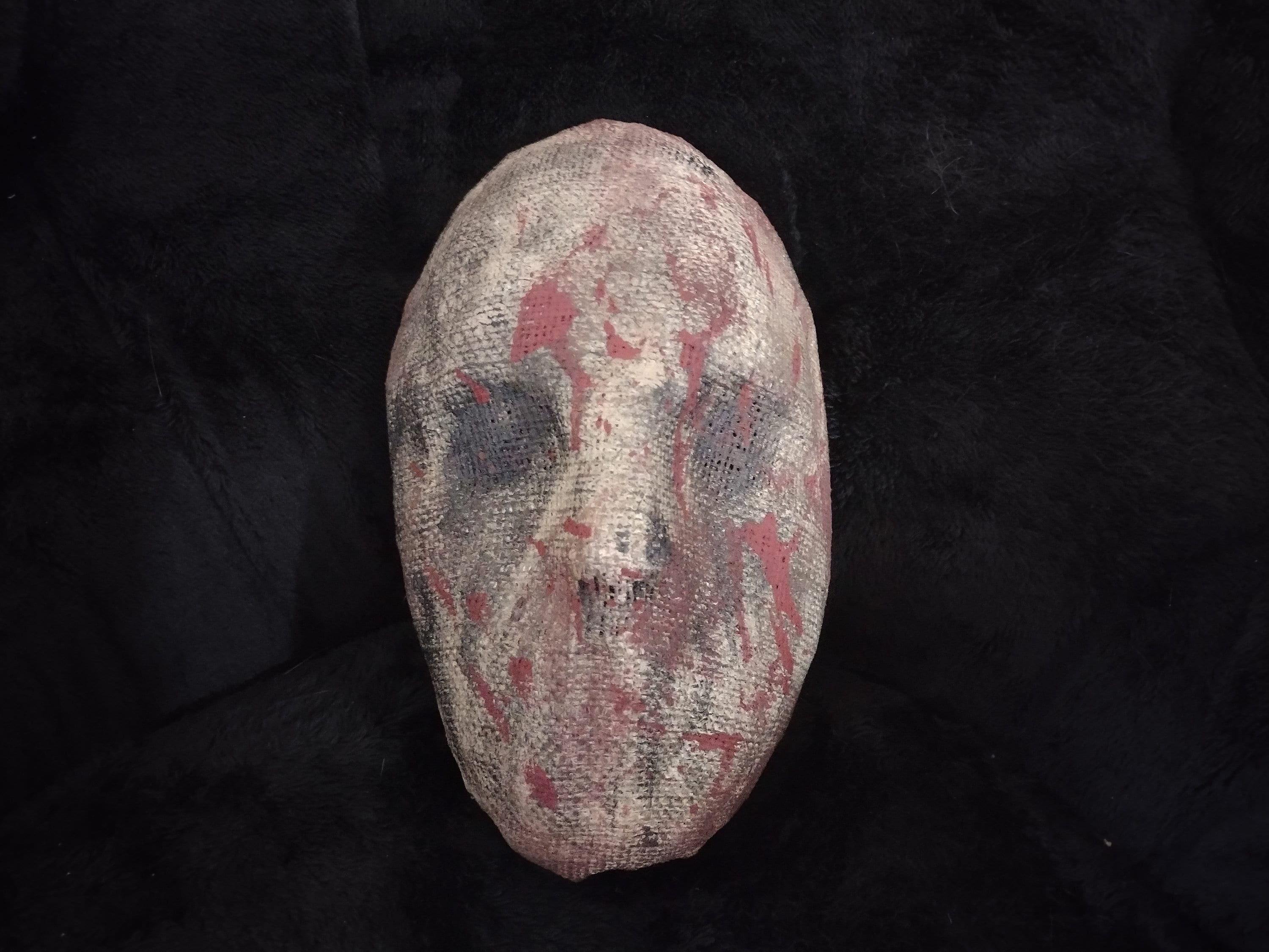 Mr Unknown Paper Mache Mask - Halloween Costume Mask