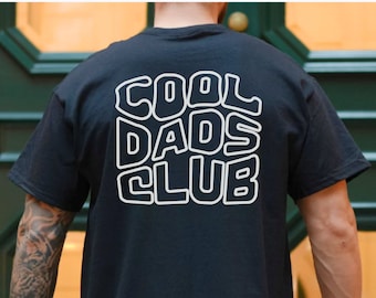 Cool Dads Club, Papa TShirt  zum Vatertag oder Geburtstags Geschenk für den besten Papa