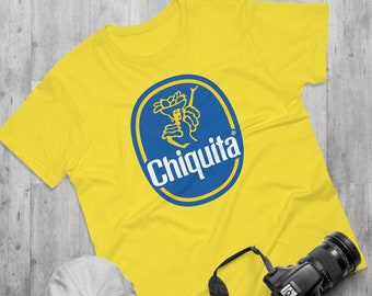 Chiquita Banana T-Shirt ,Tropisches Flair mit Stil, Perfekt für Sommer und Freizeit, Retro T-Shirt