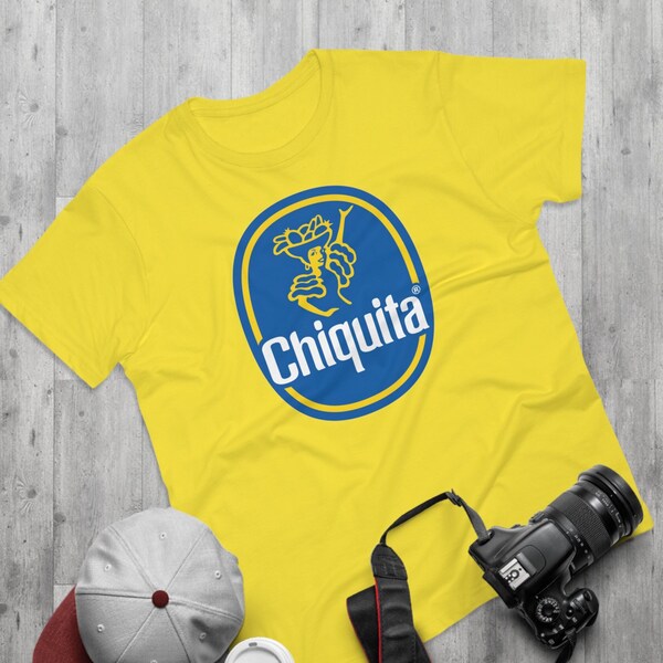 Chiquita Banana T-Shirt ,Tropisches Flair mit Stil, Perfekt für Sommer und Freizeit, Retro T-Shirt