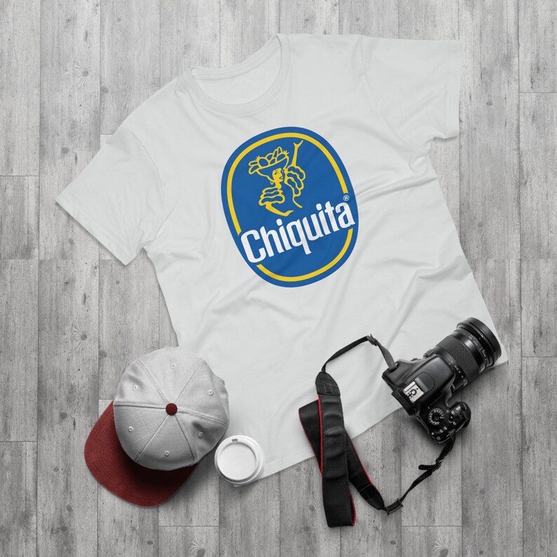 Chiquita Banana Vintage T Shirt Tropisches Flair mit Stil Perfekt für Sommer und Freizeit Retro Geschenk Shirt Funny Vintage tshirt vegan Bild 3