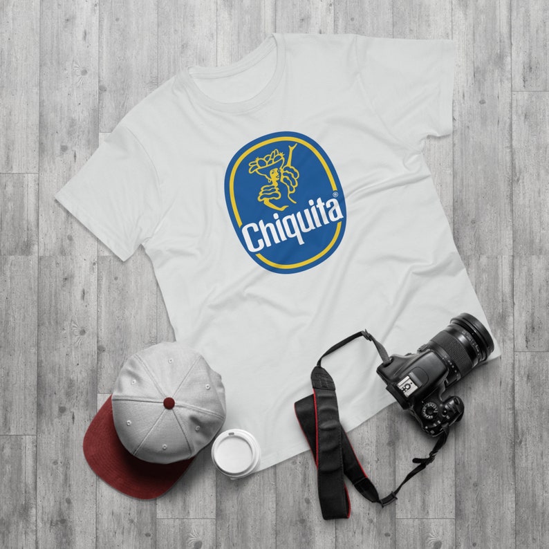 Chiquita Banana vintage T Shirt Flair tropical avec style Parfait pour lété et les loisirs Chemise cadeau rétro T-shirt vintage drôle végétalien White