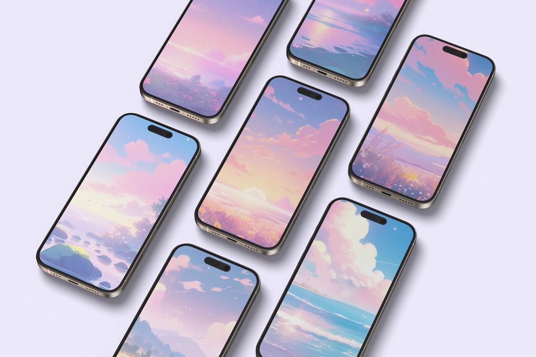 Whimsical Anime Wallpaper Collection Dreamy Pastel, Meadow, Lofi, 4K ...