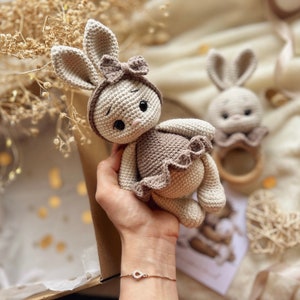 Crochet Pattern Bunny, Amigurumi pattern bunny, Crochet pattern rabbit, PDF English, DIY tutorial zdjęcie 2