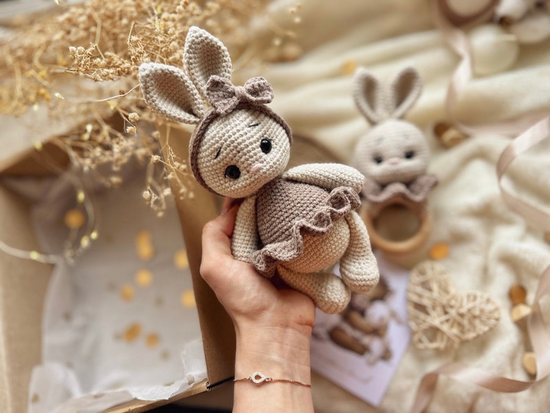 Crochet Pattern Bunny, Amigurumi pattern bunny, Crochet pattern rabbit, PDF English, DIY tutorial image 2