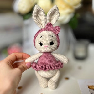 Crochet Pattern Bunny, Amigurumi pattern bunny, Crochet pattern rabbit, PDF English, DIY tutorial zdjęcie 5