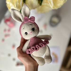 Crochet Pattern Bunny, Amigurumi pattern bunny, Crochet pattern rabbit, PDF English, DIY tutorial zdjęcie 7