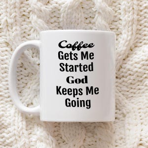 Funny Mug for Coffee Lovers – Sarcastic Ceramic Cup – Hilarious Gift for Friends, Coworkers, or Yourself