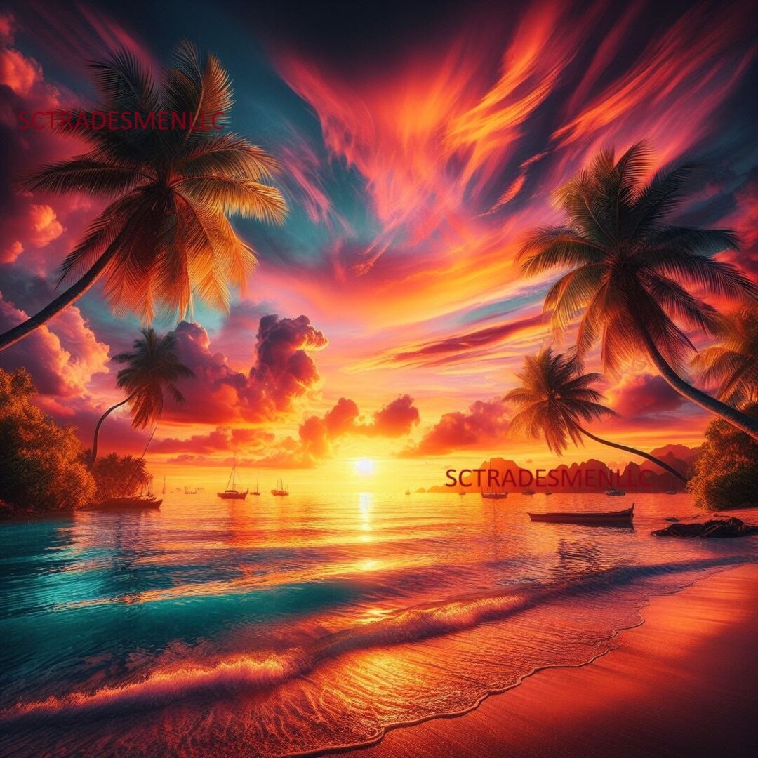 Tropical Island Digital Image Picture Pic Photo Wallpaper Screensaver