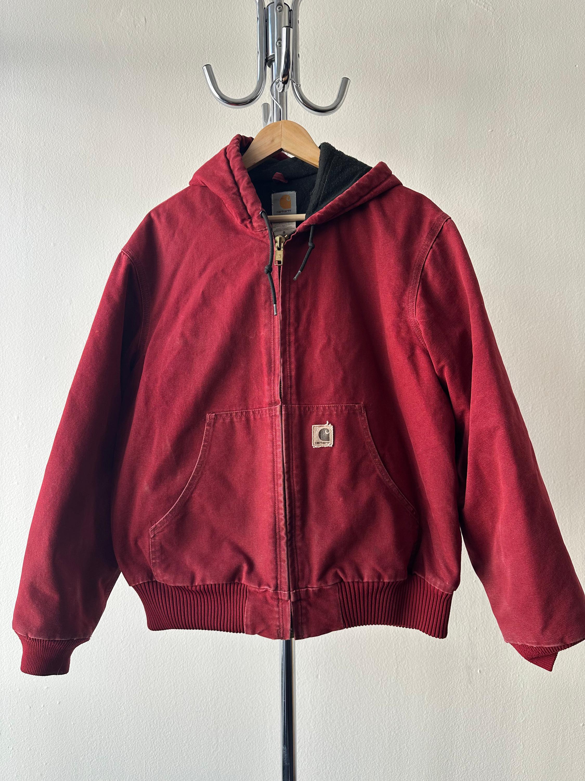 Vintage Carhartt Parka Rot Carhartt Jacket Vintage Burgundy Österreich - Main Image