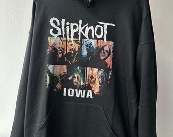 品質保証 Vintage 90s Slipknot Barcode Hoodie - Etsy 日本 トップス
