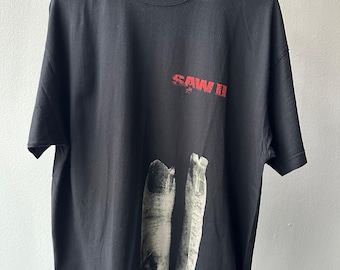 Vintage Saw 2 “There Will Be Blood” Horror T-Shirt - Size XL