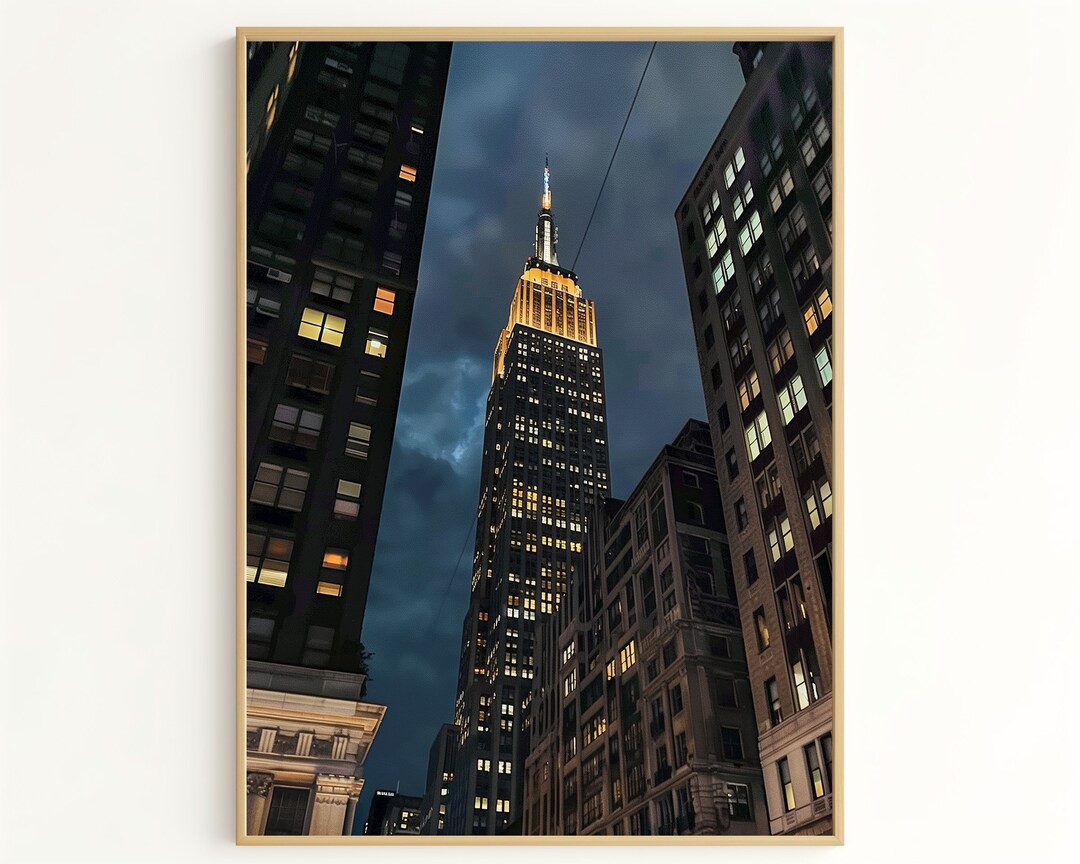New York City - Empire State Building 4 - Photo et Tableau - Editions Limitées - Achat / Vente