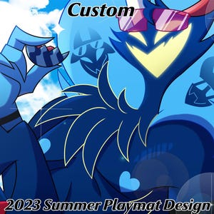 Hazbin hotel playmat - Etsy 日本