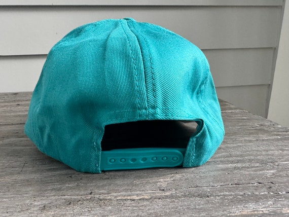 Vintage 90’s Charlotte Hornets Basketball Snap Back Hat View 2
