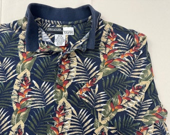 90s Vintage Polo Ralph Lauren Clayton Floral Button up Shirt / GQ