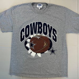 90’s Vintage Dallas Cowboys Football Graphic Large Tshirt NFL Football.
