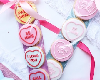 Giant Sweetheart Sugar Cookies/Mother’s Mothers Day/Birthday/ Anniversary/ Postal Letterbox Cookies/ Gift Box For FRIENDS/ HER/ HIM/ Retro