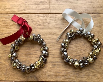 Bell Christmas wreath decoration