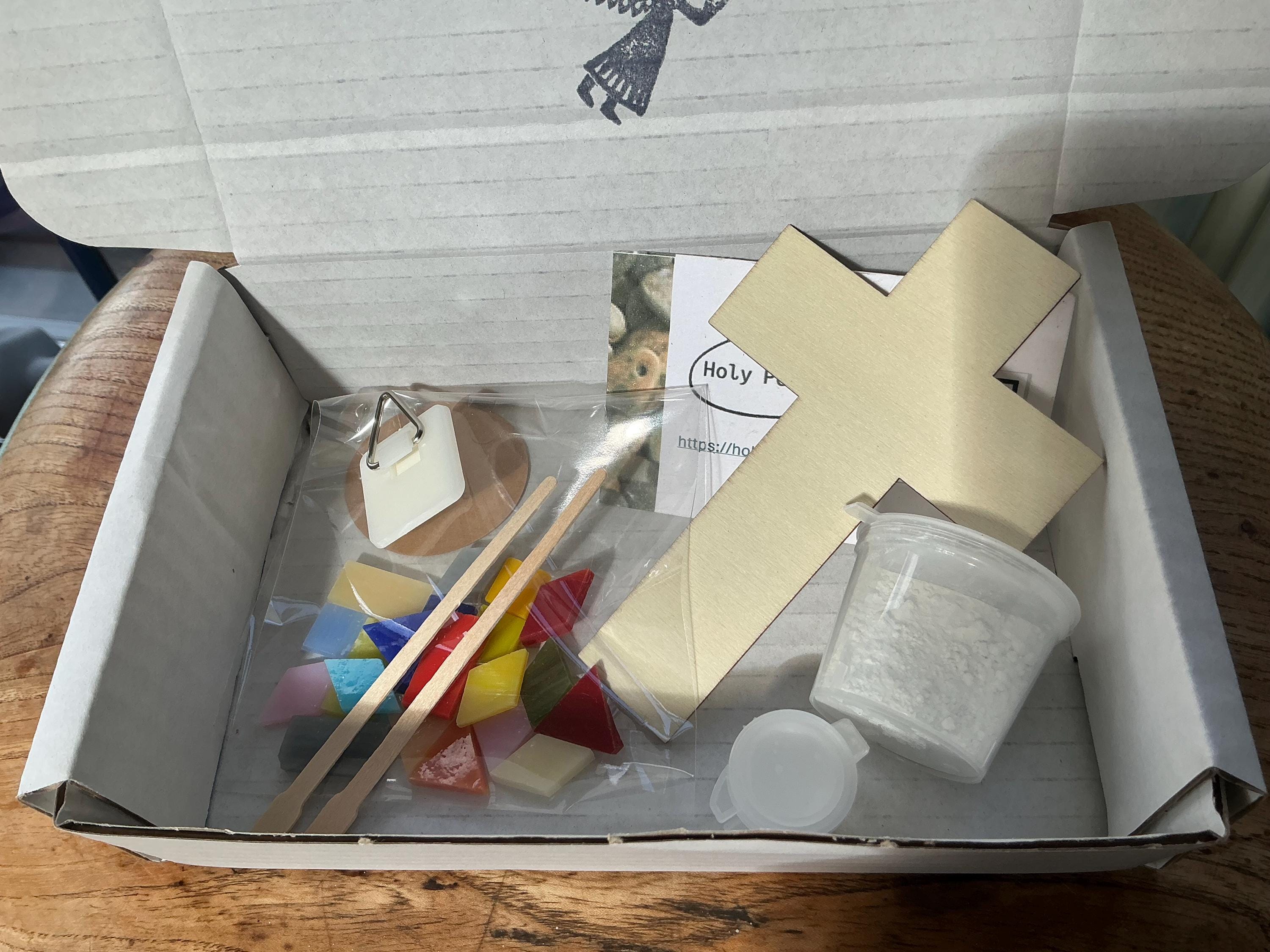 Make Your Own Mosaic Cross Kit - Etsy
