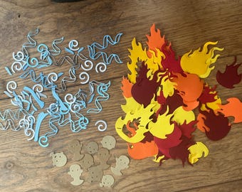 Pentecost Die Cuts (fire and wind) multiples of 1 or 6