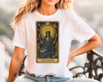 Camisa Tarot Card Raver, gran regalo para Ravers