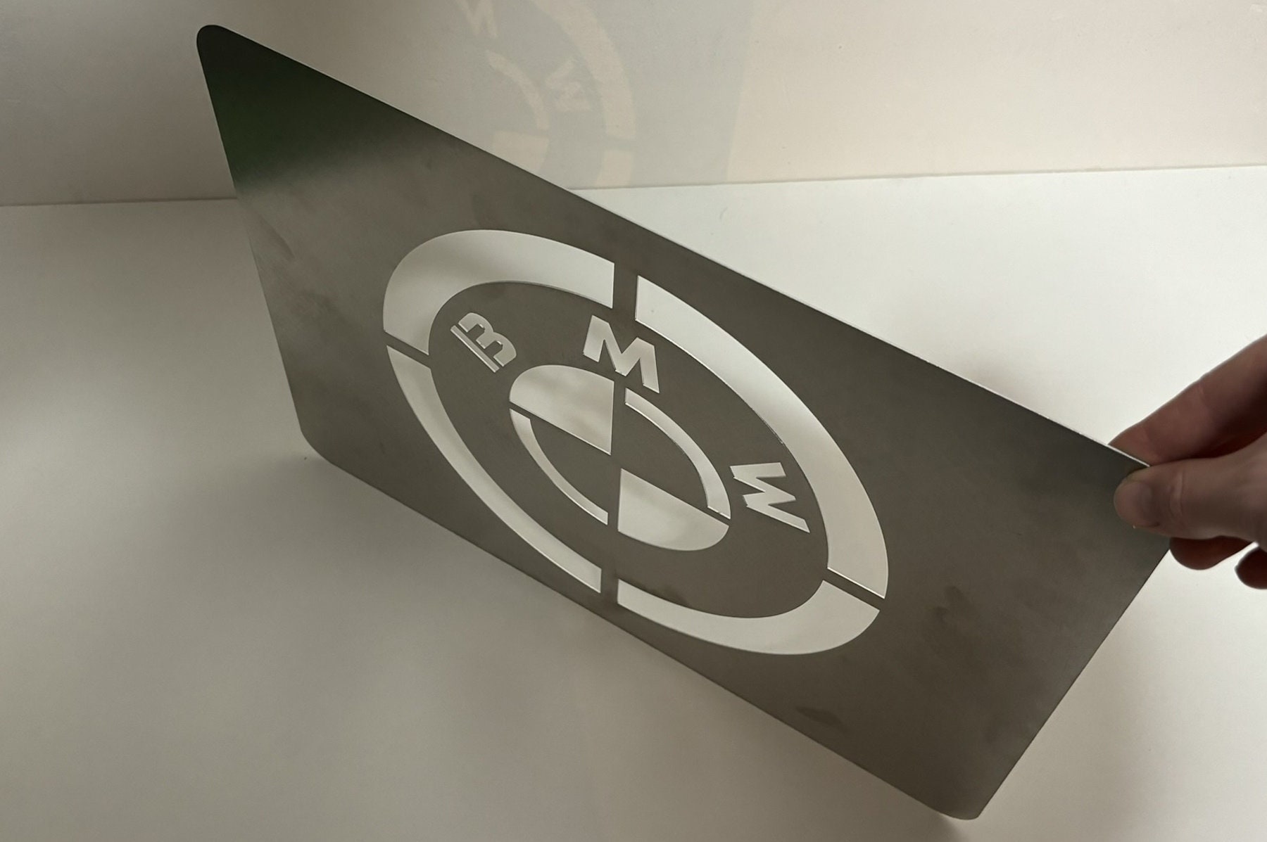 Car Detailing Stencil Aluminium BMW Logo - Etsy