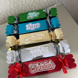 DIY Christmas Crackers Kit | Make Your Own Christmas Crackers | Personalised Festive Craft Kit, Holiday Party Favours, Xmas Activity