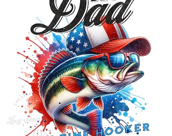 Lustiger Angeln Papa PNG, Humor Design (Digitaler Download)
