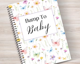 Printable Pregnancy Journal | Growing You Memory Book | Instant Download | Pregnancy Tracker | Maternity Memory Book