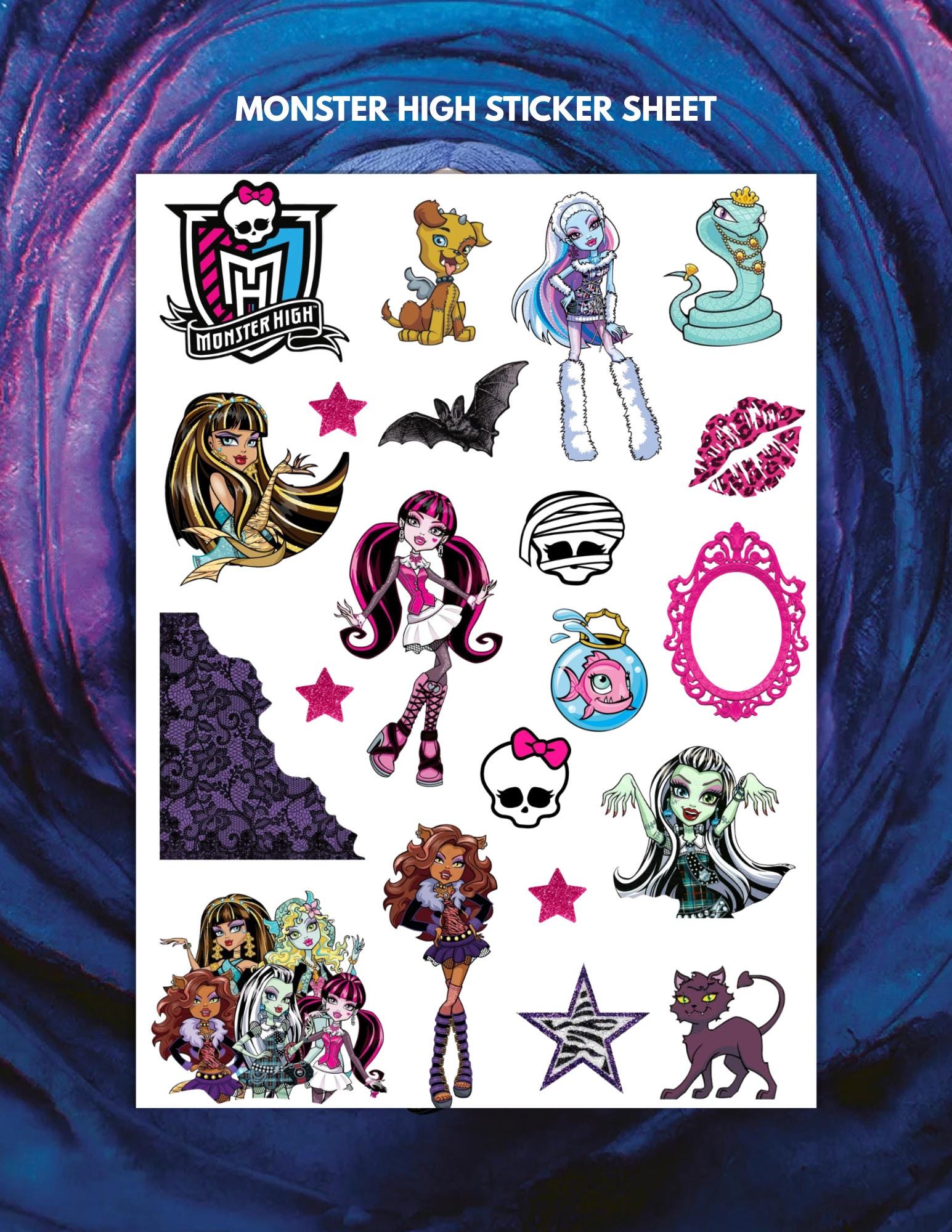 Monster High Sticker - Etsy