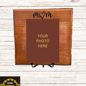 Custom Photo Plaque – Personalized Picture Gift | Memorial, Anniversary, Family Keepsake