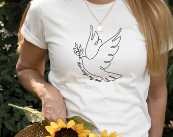 Camiseta Then Sings My Soul, camiseta cristiana Song Bird, camiseta unisex de fe, camiseta inspiradora, camisetas para hombres y mujeres cristianos