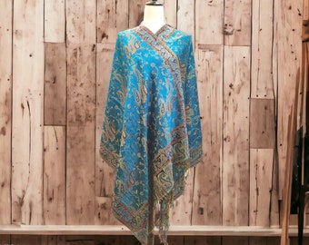 LUXUS HANDGEMACHTE KASCHMIR Schal Wolle Bequemer Schal Schal Decke unisex Travel Wrap Meditation weiches Geschenk für sie muslimischen Schal Geschenk Stola