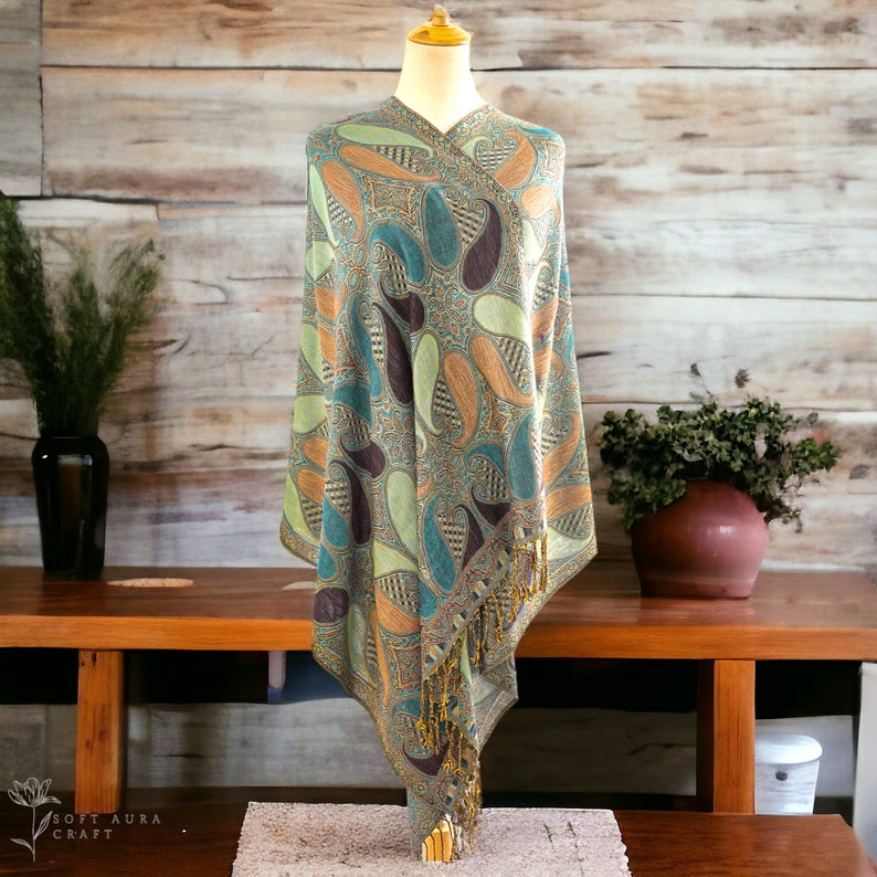 LUXURY HANDMADE CASHMERE Shawl Wool Comfortable scarf Shawl Blanket stole unisex Travel Wrap Meditation Soft gift for her Muslim Shawl Gift LAVENDER