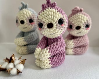Sloth Amigurumi Plush – Handmade Crochet Sloth Toy, Kawaii Stuffed Animal, Cozy Slow-Living Gift | Emotional Support Plushie