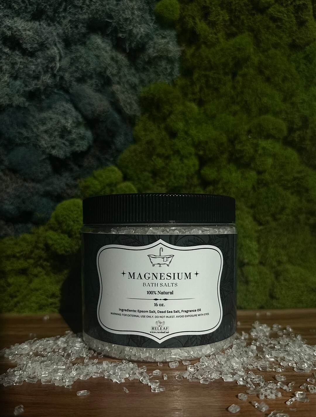 All Natural Magnesium Bath Salt 16 Oz - Etsy