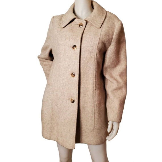 MACKINTOSH Coat New England 50's Vintage Warm Wool