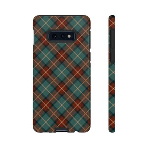 Samsung Galaxy Cell Phone Cases - Red and Green Plaid - Distinguish Yourself in Plaid - Display Your Individuality in Style!