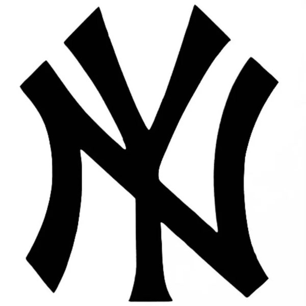 Yankees Baseball Stencil Durable & Reusable 7x4 Inch Free Shipping