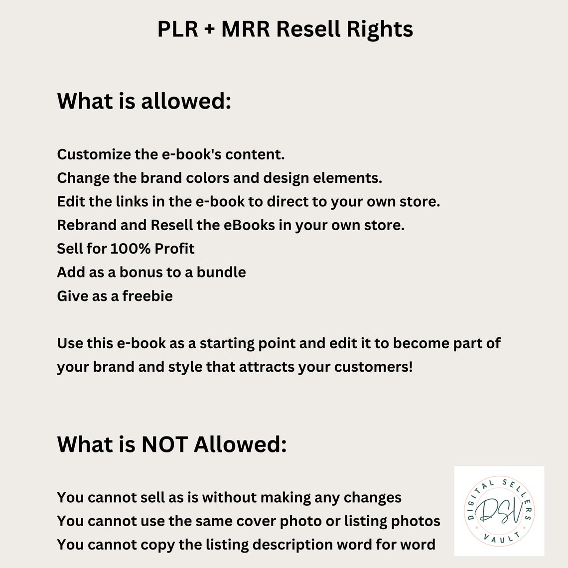 Done for You Digital Marketing Guide E-book With Master Resell Rights ...